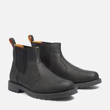Stivali Timberland Redwood Falls Mid Chelsea da uomo in nero taglia UK 9,5/EU44