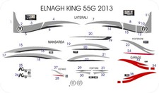 Adesivi per camper elnagh king