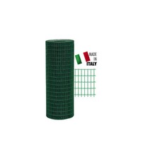 RETE ELETTROSALDATA ZINCATA E PLASTICATA H.200 CM 25 MT
