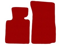 Basic Tappetini per BMW Z4 E85, E86 2002-2009 anteriori Rosso Tappeti