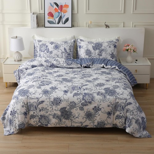 Set copripiumino abreeze - copripiumino, blu