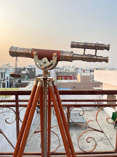 Telescopio ottone stile - in,