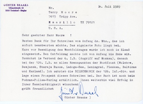 Gunter braake tsl - gunter, braake-