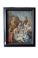 Olio su tela italiano del 1700