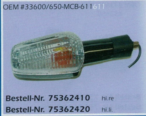 Pour honda 650 trans - pour, v