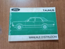 FORD TAUNUS libretto uso e