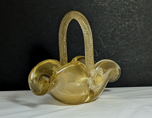 Cesto ciotola scultura vintage - cesto/ciotola/scultura,