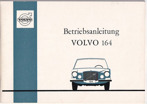 Volvo 164 manuale - manuale, di
