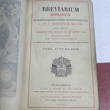 ANTIQUE 1900 breviarium