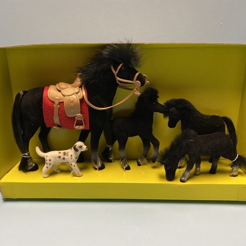 Cavallo floccato vintage - , set
