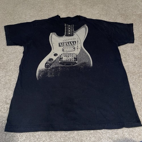 Maglietta nirvana uomo nera - maglietta,