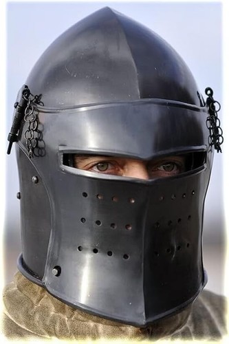 Elmetto visiera barbuta - visiera,