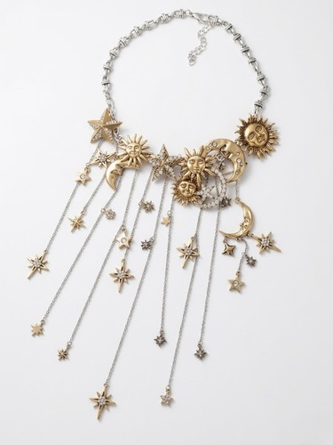 Collana girocollo metallo - collana, in