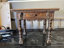 tavolino da salotto antico fatto a mano
