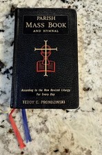 Parish mass book and - mass,