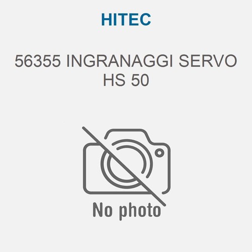 Hitec ingranaggi servo 50 - ingranaggi, hs