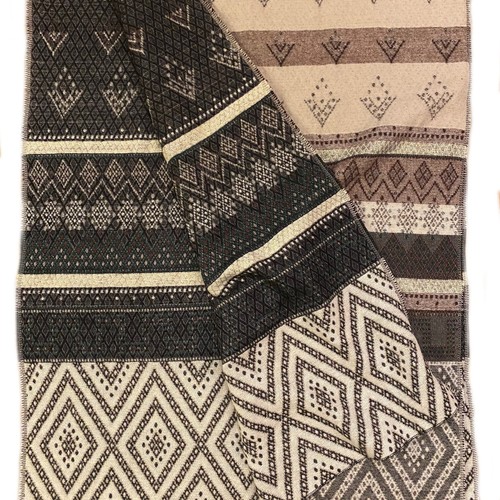 Grand châle beige - beige,