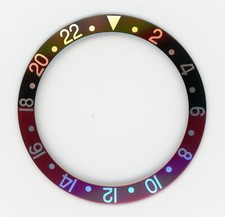 Bezel Insert 16760-7 Black/Red