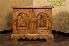 Voglauer Cassettiera Comò Anno 1600 Braun Antico Rustico Casale Armadietto