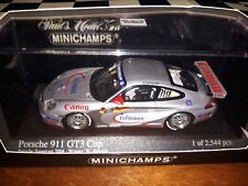 Minichamps 1/43 Porsche 911 GT3 Cup #5 Winner Supercup 2004 Henzler