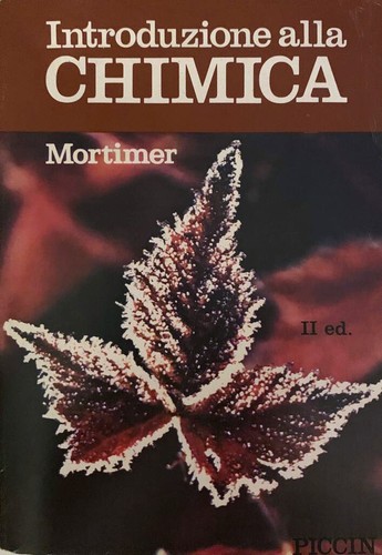 Introduzione alla chimica - ,