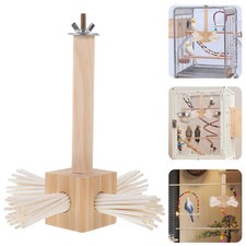  Trespolo Pappagalli Grandi Pesce Persico Del Pappagallo Bird Standing Rod