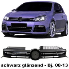 Griglia radiatore nera lucida