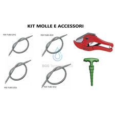 Kit molla curvatubi piegatubi - molla,