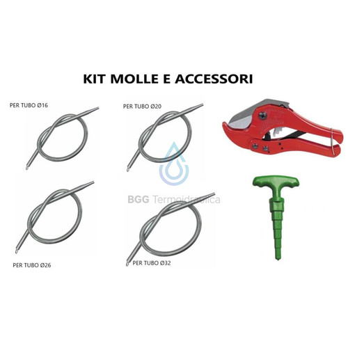 Kit molla curvatubi piegatubi - kit,