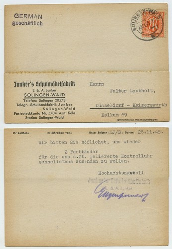 107182 cartolina junker s - 107182,
