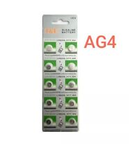 10x Pila Batteria bottone 1,5V AG4 376 SR626SW G4A LR626 LR66 L626 177 377A 1.5v