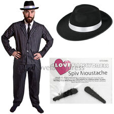 COSTUME GANGSTER UOMO CON