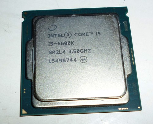 Intel core 6600k - intel, sr2l4