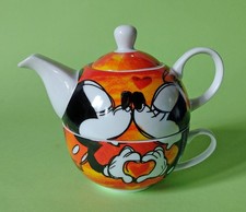 Teiera con tazza in ceramica