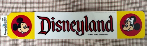 Adesivo paracolpi disneyland - adesivo,