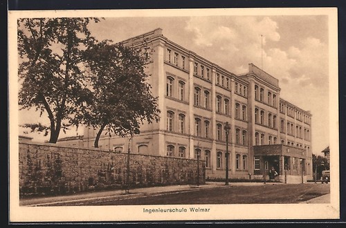 Cartolina weimar turingia - cartolina, /