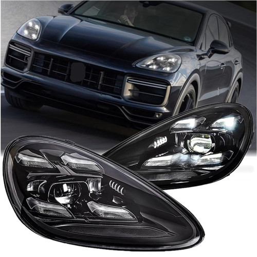 Kit fari full led - neri, per