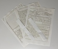 FOGLIO MATRICOLARE di BENITO