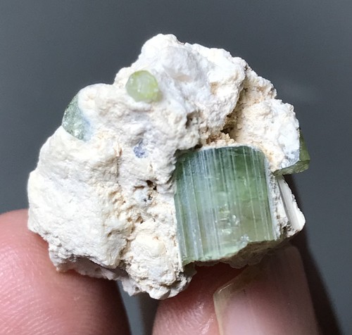 Natural green tourmaline - natural,