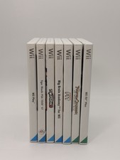 Lotto 7 Giochi Wii Play Fit Plus Big Brain Academy Top Spin 3 PAL Multilingue