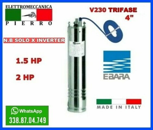Motore per pompa sommersa - motore,