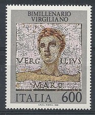 1981 ITALIA VIRGILIO MNH ** -