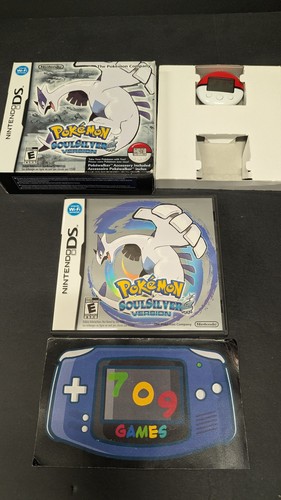 Pokemon soul silver big - silver, box