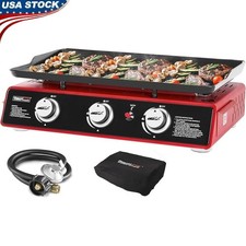 Portable Tabletop Gas Grill W/