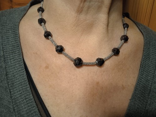 Collana donna girocollo con - donna,
