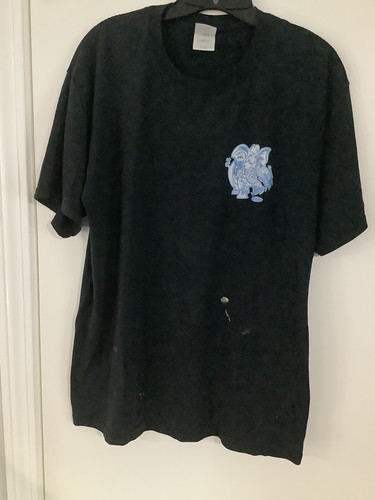 Shirt nera vintage tufts - t-shirt,