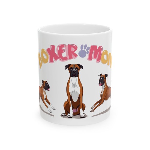 Boxer mom mug birthday - boxer,