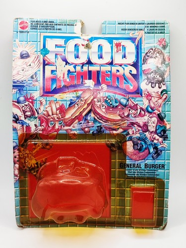 Mattel food fighters cardback - fighters,