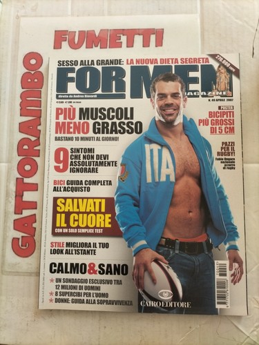 For men magazine cover - for, n.49