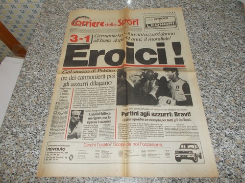 Corriere dello sport 1982 - corriere,